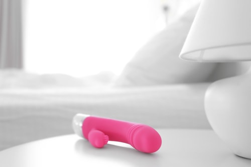a pink vibrator